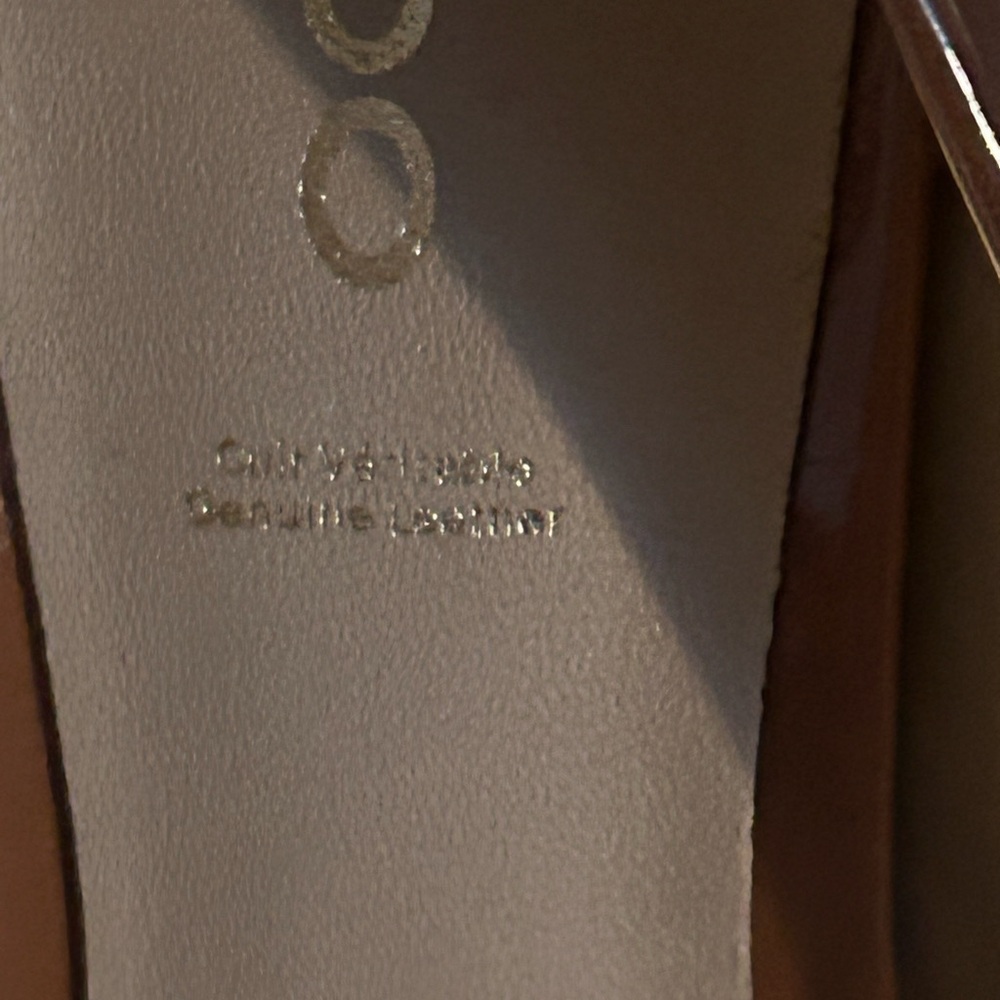 Aldo  Tan Pointed Heels  - size 8 - Picture 7 of 8